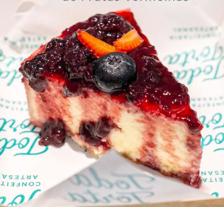 Cheesecake de frutas vermelhas